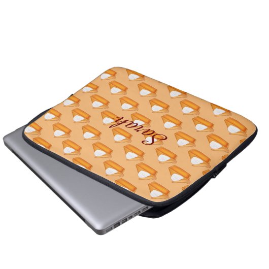Pumpkin Pie Laptopschutzhülle (Vorne Knopf)