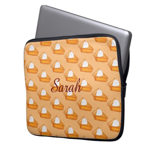 Pumpkin Pie Laptopschutzhülle (Vorderseite Links)