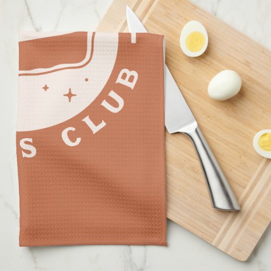 Pumpkin Pie Lovers Club Geschirrtuch (Viertel Falte)