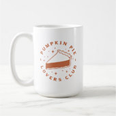 Pumpkin Pie Lovers Club Kaffeetasse (Links)