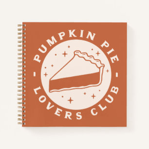 Pumpkin Pie Lovers Club Notizblock