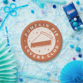 Pumpkin Pie Lovers Club Pappteller (Party)