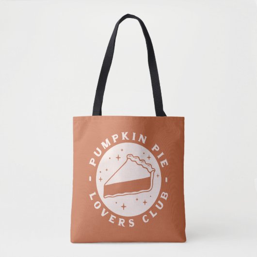 Pumpkin Pie Lovers Club Tasche (Vorderseite)