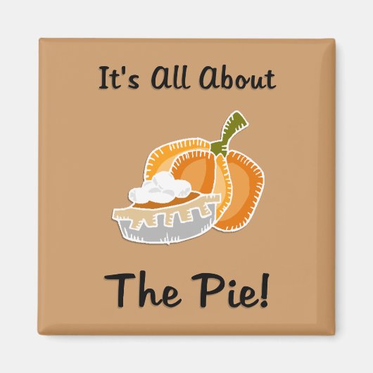 Pumpkin Pie Magnet (Vorne)