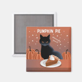Pumpkin Pie Magnet (Vorderseite/Rückseite)