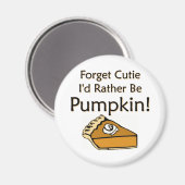 Pumpkin Pie Magnet (Vorderseite/Rückseite)