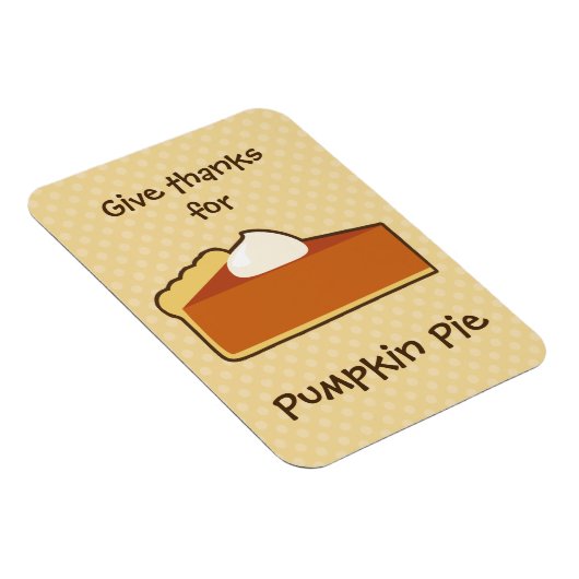 Pumpkin Pie Magnet (Rechte Seite)