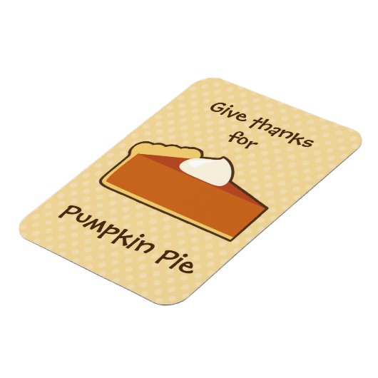 Pumpkin Pie Magnet (Linke Seite)