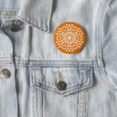 Pumpkin Pie Mandala Button (Beispiel)
