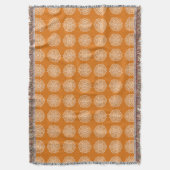 Pumpkin Pie Mandala Decke (Vorderseite Vertikal)