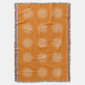 Pumpkin Pie Mandala Decke (Vorderseite Vertikal)