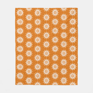 Pumpkin Pie Mandala Fleecedecke