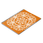 Pumpkin Pie Mandala Notizblock (Linke Seite)