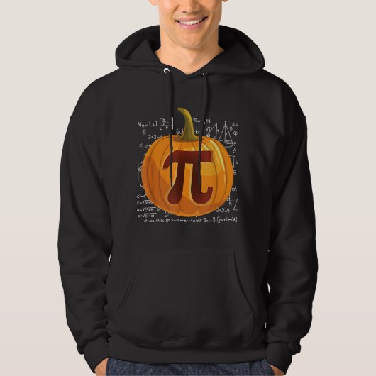Pumpkin Pie Math Funny Halloween Erntedank Pi D Hoodie (Vorderseite)