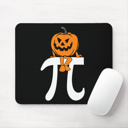 Pumpkin Pie Math Funny Halloween Erntedank Pi D Mousepad (Mit Mouse)