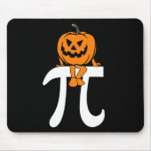 Pumpkin Pie Math Funny Halloween Erntedank Pi D Mousepad (Vorne)