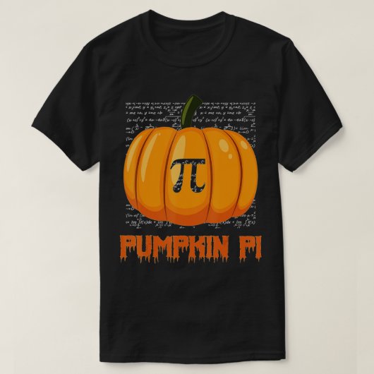 Pumpkin Pie Math Funny Halloween Erntedank Pi T-Shirt (Design vorne)