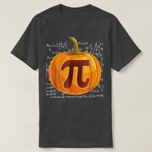 Pumpkin Pie Math Pi Day Erntedank Funny Hallowe T-Shirt (Design vorne)