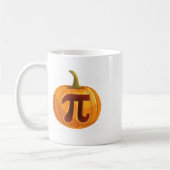 Pumpkin Pie Mathe Fun Halloween Erntedank Pi Day Kaffeetasse (Links)