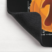 Pumpkin Pie Mathe Fun Halloween Erntedank Pi Day Mousepad (Ecke)