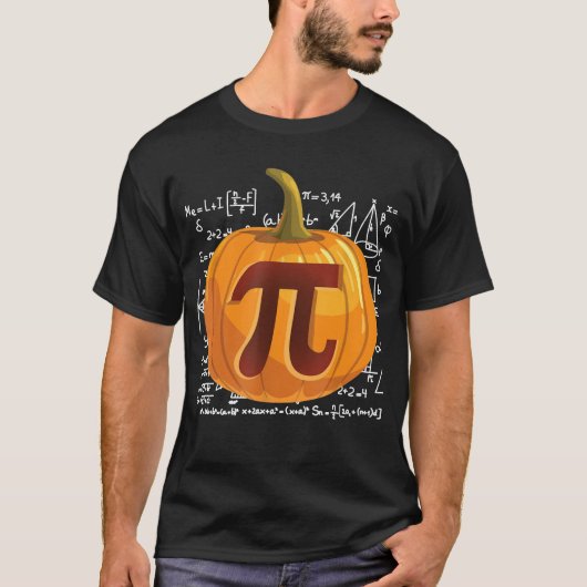 Pumpkin Pie Mathe Shirt Funny Halloween Thanksgivi (Vorderseite)