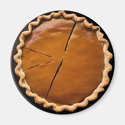 Pumpkin Pie mit Crust Magnet (Vorne)