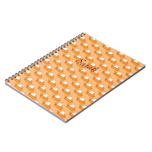 Pumpkin Pie Notizblock (Linke Seite)