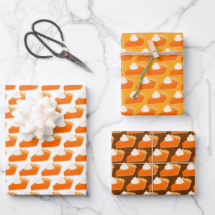 Pumpkin Pie Pattern Geschenkpapier Set