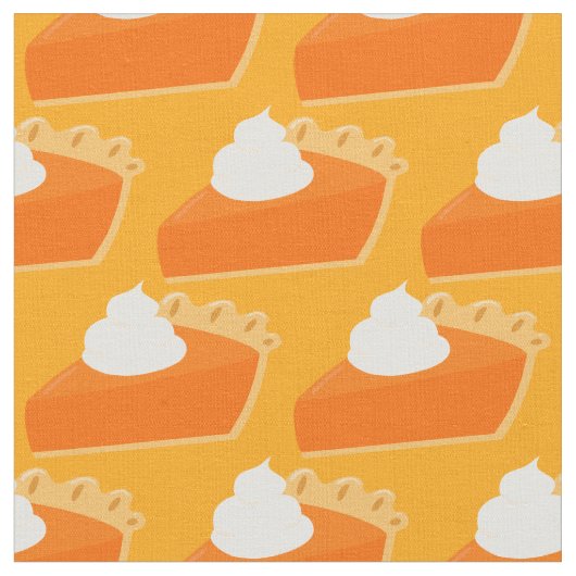 Pumpkin Pie Pattern Stoff (Nahaufnahme)