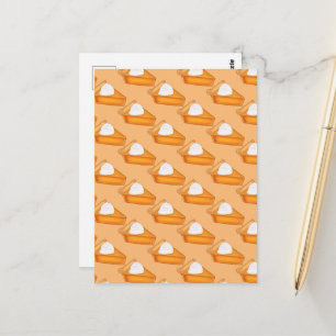 Pumpkin Pie Postkarte