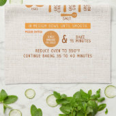 Pumpkin Pie Rezept Küchentuch (Gefaltet)