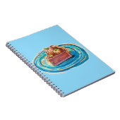 Pumpkin Pie Slice Notizblock (Rechte Seite)