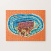 Pumpkin Pie Slice Puzzle (Horizontal)