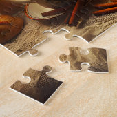 Pumpkin Pie Spice Creamy Tabletop Fall Decor Puzzle (Seite)