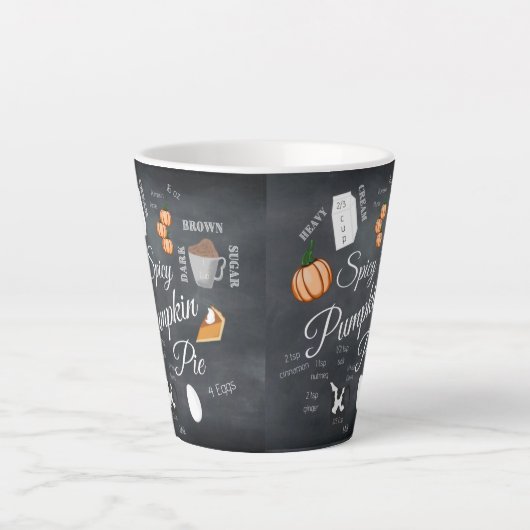Pumpkin Pie, Spicy Pumpkin Pie Milchtasse (Vorderseite)