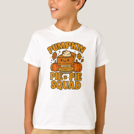 Pumpkin Pie Squad Erntedank Kids' T-Shirt