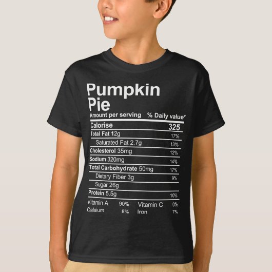 Pumpkin Pie T-Shirt (Vorderseite)