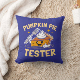 Pumpkin Pie Tester Erntedank Kissen