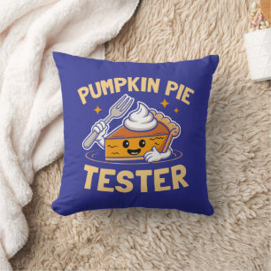 Pumpkin Pie Tester Erntedank Kissen