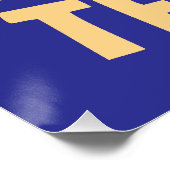 Pumpkin Pie Tester Erntedank Poster (Ecke)