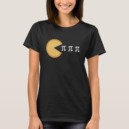 Pumpkin Pie Thanksgiving Pi Day Math Men Women Sci T-Shirt (Vorderseite)