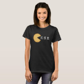 Pumpkin Pie Thanksgiving Pi Day Math Men Women Sci T-Shirt (Vorne ganz)