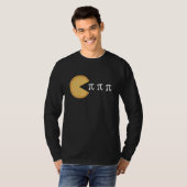 Pumpkin Pie Thanksgiving Pi Day Math Men Women Sci T-Shirt (Vorne ganz)