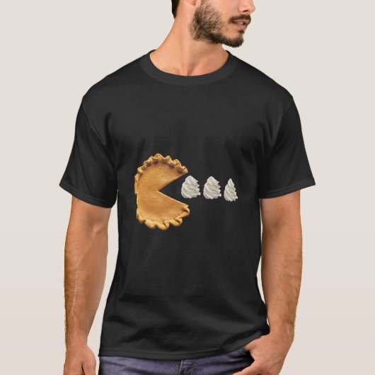 Pumpkin Pie Thanksgiving T-Shirt (Vorderseite)