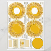 Pumpkin Pie Thanky Erntedank Tischkarte Rahmen (Vorderseite)