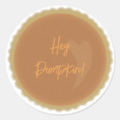 Pumpkin Pie Umschlag Aufkleber (Vorderseite)