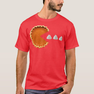 Pumpkin Pie Whipped Cream Video Game Erntedank T-Shirt