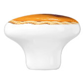 Pumpkin Pie with Sugared Cranberries Keramikknauf (Seitenansicht)