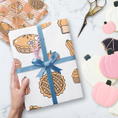 Pumpkin Pie Wrapping Paper Geschenkpapier