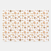 Pumpkin Pie Wrapping Paper Sheets Geschenkpapier Set (Vorderseite 3)